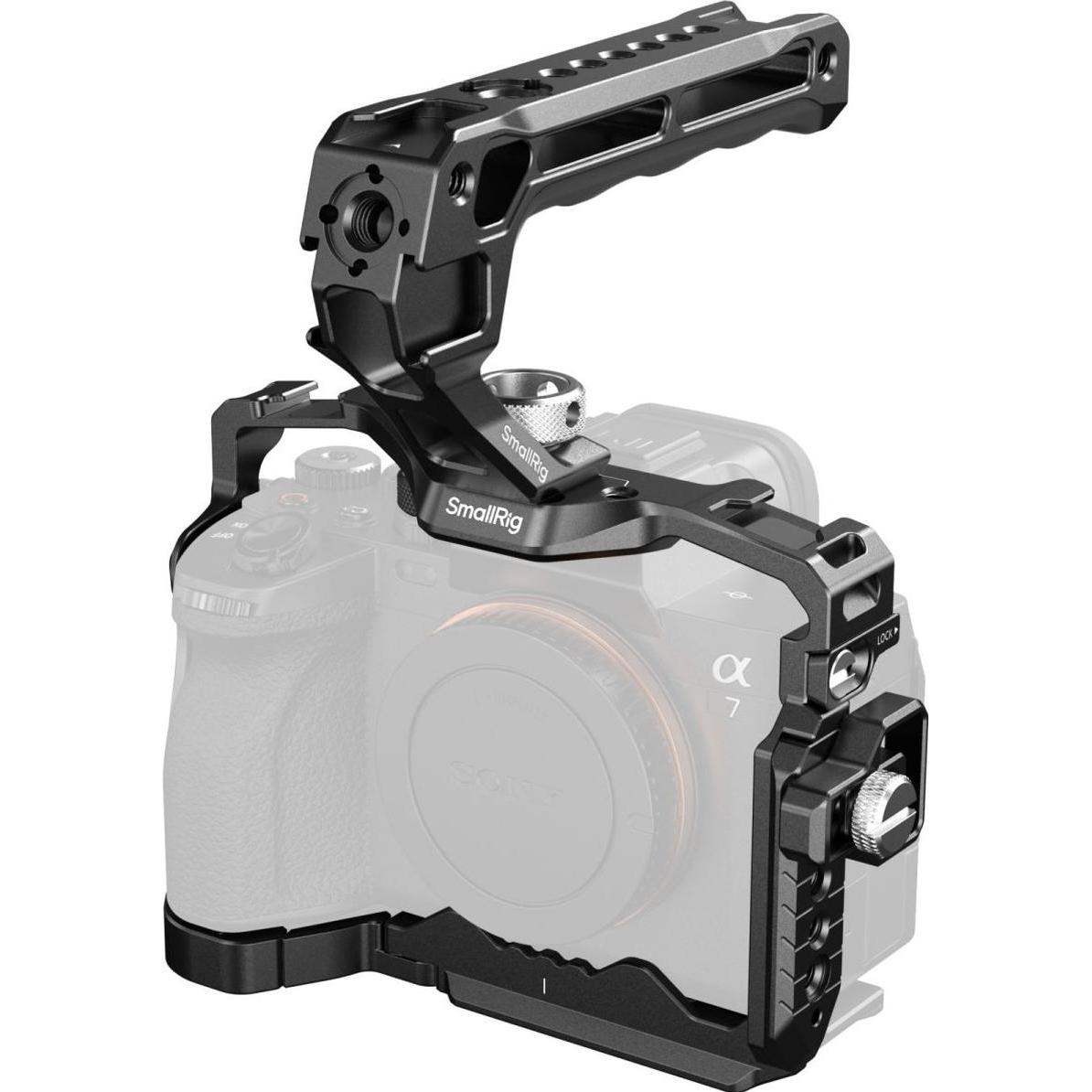 SmallRig 3668C Cage Kit for Sony Alpha 7R V / 7 IV / 7S III / 7 V (Gabbietta), Accessori video