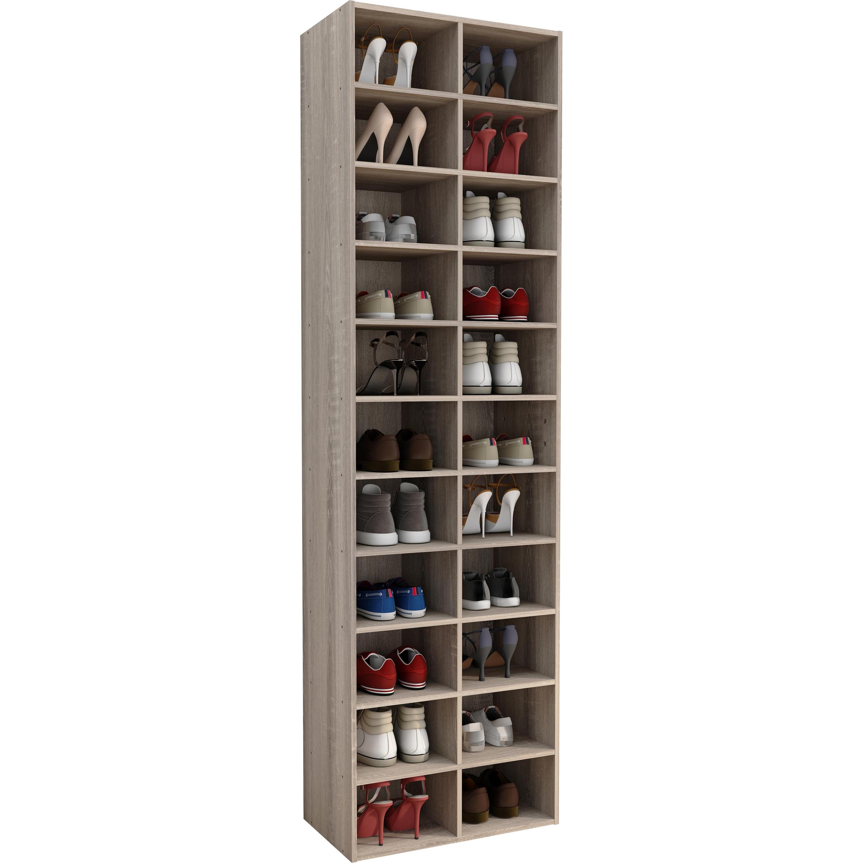 Thumbnail - VCM, Schuhschrank, Hinsol (52 x 33 x 184 cm)