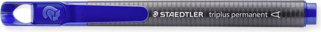 Actual product image Staedtler triplus marker slim blue round tip