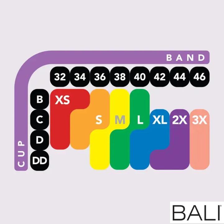 Produktbild Bali Drahtloser Vollbüsten-BH (Einzelpack, 3XL)
