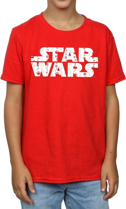 Produktbild Star Wars Christmas Logo TShirt Jungen (128)