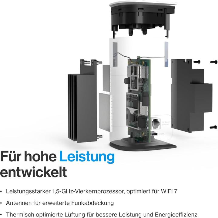 Immagine prodotto Linksys Velop Micro 7 BE5000 Dual-Band Wi-Fi 7 Mesh System (3-pack)