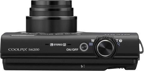 Actual product image Nikon Coolpix S6200, 16MP, 10x zoom, HD movies, black (1/2,3'')