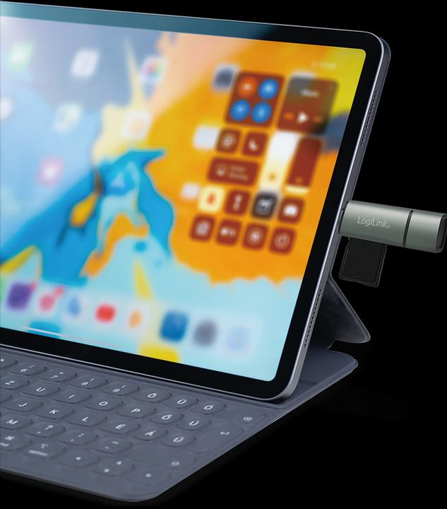 Actual product image LogiLink USB 3.2 Gen1 card reader (USB-C 3.2 Gen 1)