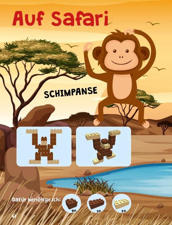 Image du produit Tipps für Kids: Das Ideenbuch für LEGO® Basis-Steine (Allemand, Achim Schuck, 2021)