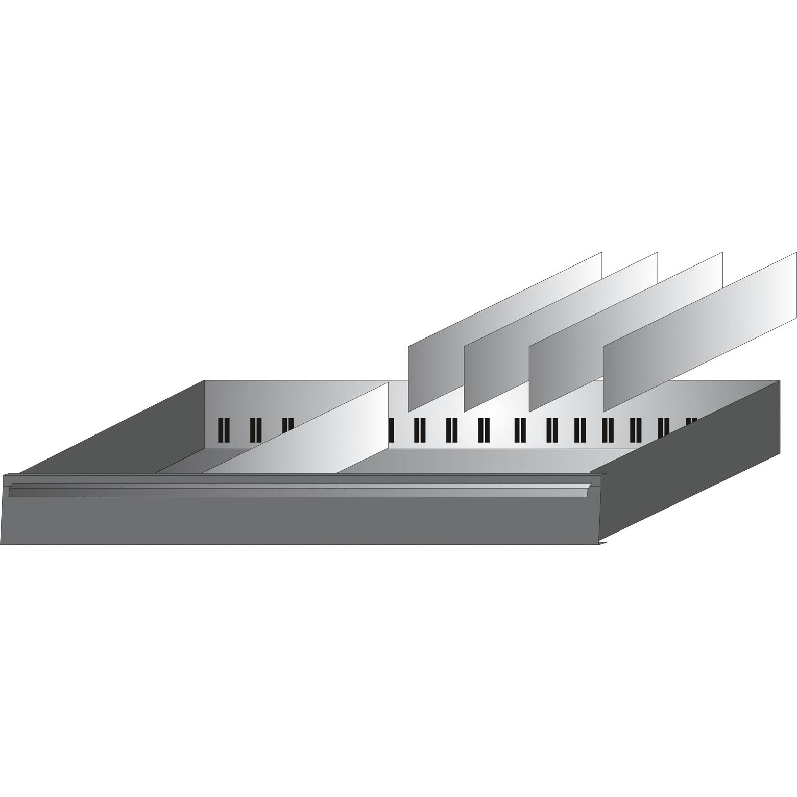 Thumbnail - HAZET, Zubehör Werkzeugaufbewahrung, Trennbleche ∙ hoch 173-32/5 ∙ Anzahl Werkzeuge: 5