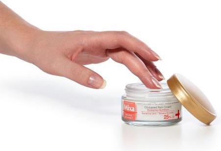 Image du produit Mixa Crème riche à base d'huile Extreme Nutrition (50 ml, Crème de jour)