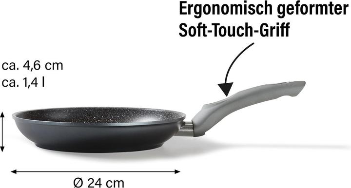 Produktbild Stoneline Gourmundo (Bratpfanne, Aluminium, 24 x 10 cm)