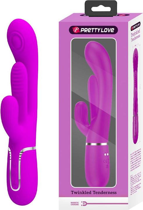 Produktbild Pretty Love Shania Triple Rabbit Vibrator Multifunktions-Rosa