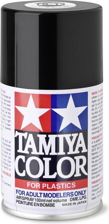 Actual product image Tamiya TS-14 Black glossy 100ml