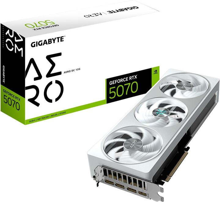 Actual product image Gigabyte GeForce RTX 5070 Aero OC (12 GB)