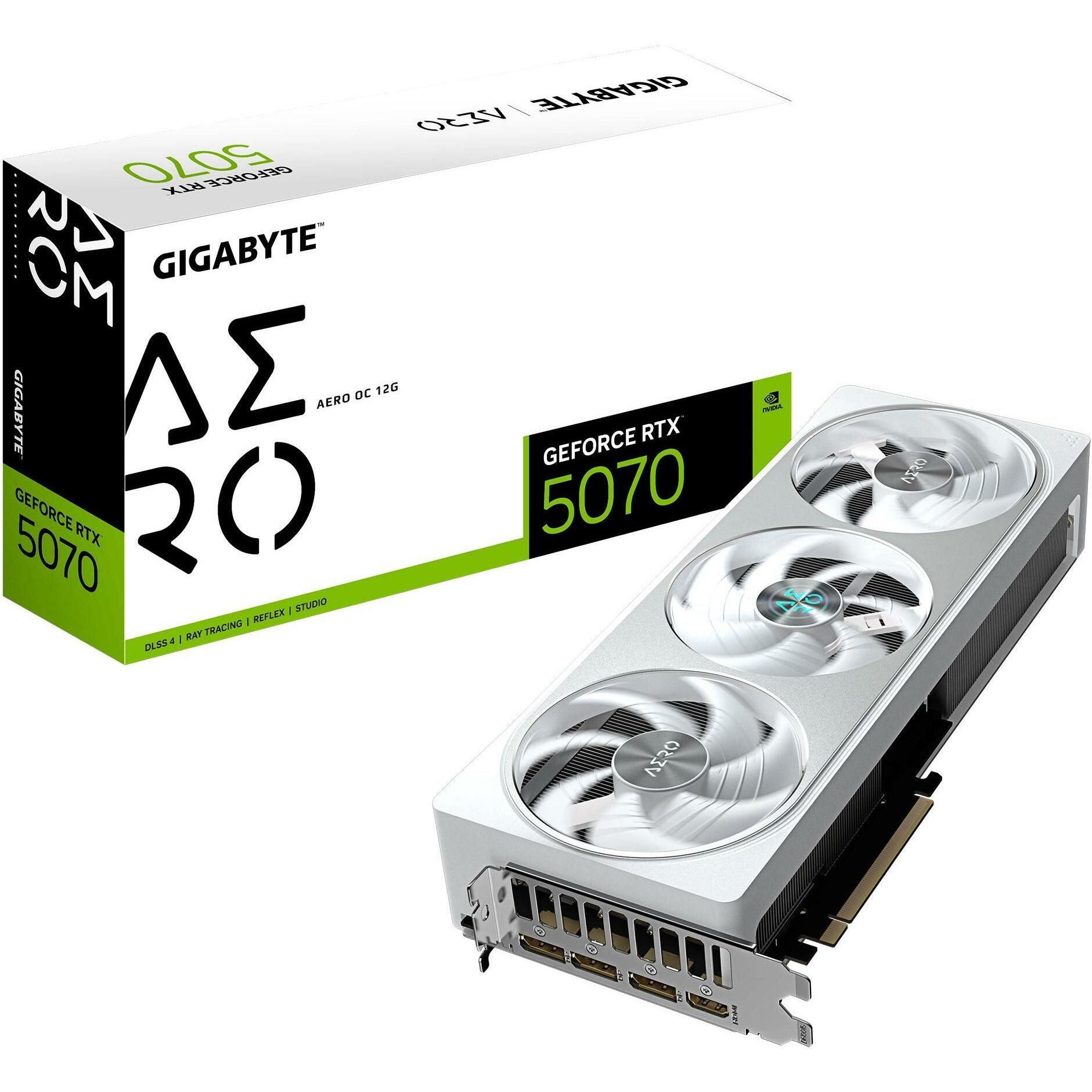 Gigabyte GeForce RTX 5070 Aero OC (12 GB), Grafikkarte