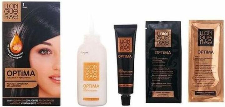 Immagine prodotto Llongueras OPTIMA colore per capelli #1-nero (1)