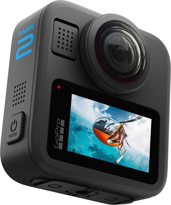 Actual product image GoPro MAX2 360 Action Camera + Accessories Bundle (Bluetooth, GPS, Wi-Fi)