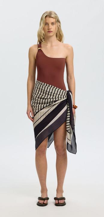 Produktbild Selected One-Shoulder Badeanzug (M)