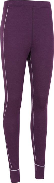 Actual product image Mountain Warehouse Womens/Ladies Asgard Merino Wool Thermal Base Layer Leggings (40 D)
