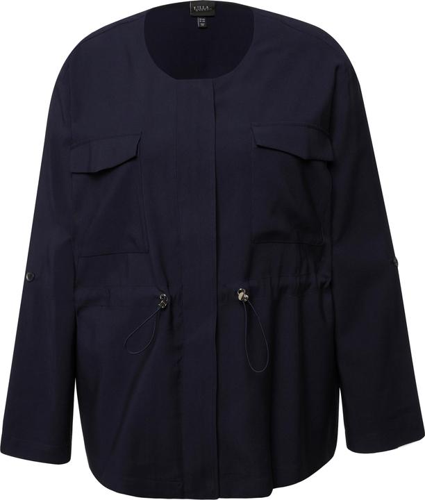 Produktbild Ulla Popken Jacke, Tunnelzug, Rundhals, 3/4-Arm (46, 48)