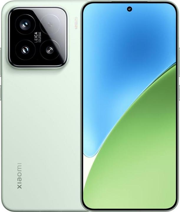 Actual product image Xiaomi 15 (256 GB, Green, 6.36", Dual SIM, 5G)