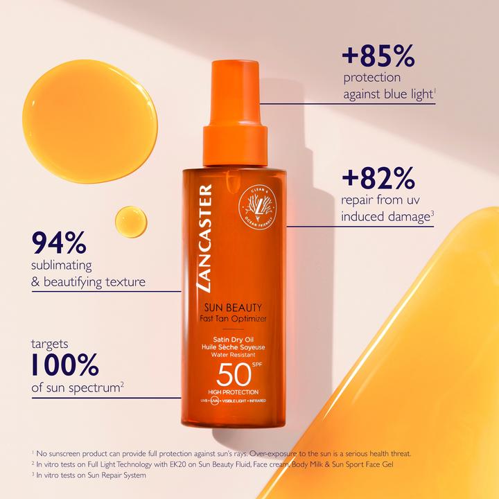 Actual product image Lancaster Sun protection water (Suntan oil, SPF 30, 150 ml, 198 g)