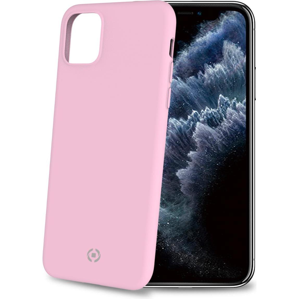 Celly Rosa Sentire (Apple Iphone 11), Cover Smartphone,