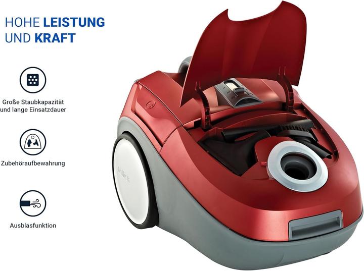 Actual product image Nilfisk Dry vacuum cleaner Bravo SR10P07A 700 W 2340 l/min 110 mbar