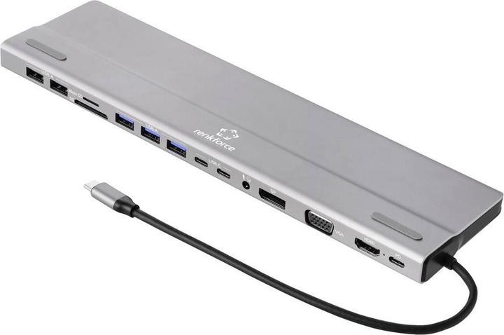 Renkforce RF-5592404 (USB-C, 15 Ports)