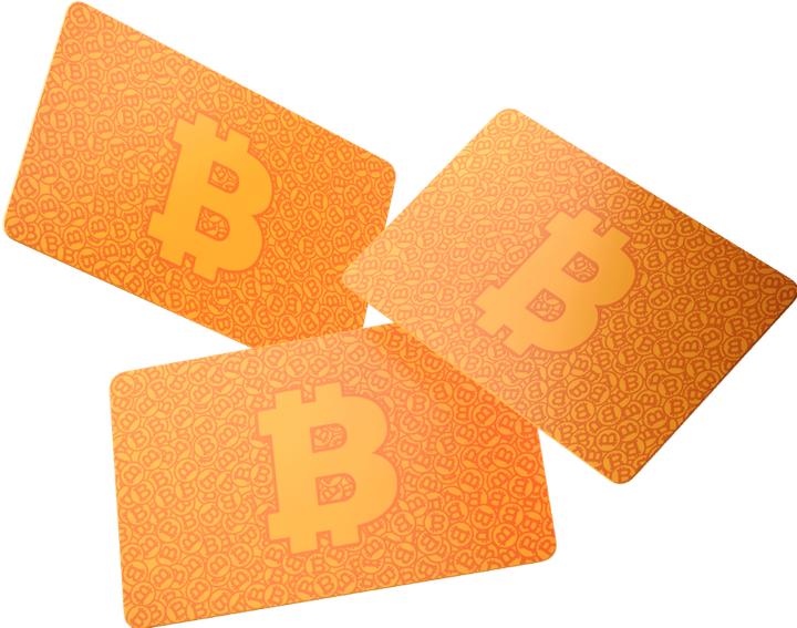 Actual product image Tangem 2.0 - 3 Card Set - BTC HODL (Bitcoin, Others)