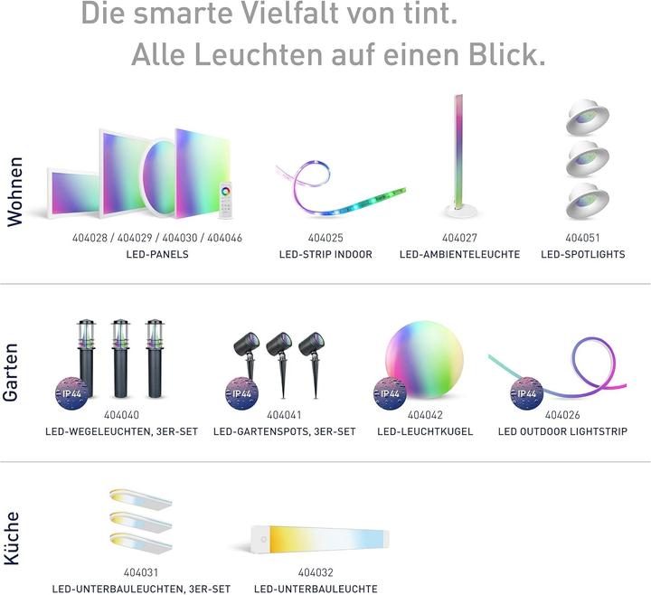 Actual product image Müller Licht Light Under-cabinet lamp tint LED Set of 3 (170 lm)