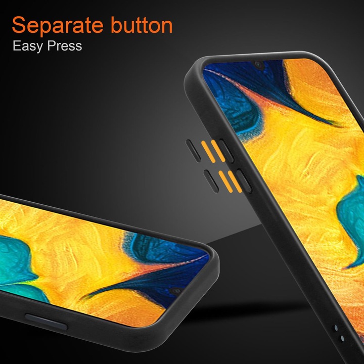 Produktbild Cadorabo Hybrid Matt Cover (TCL A30, Samsung Galaxy M10s, Samsung Galaxy A20)