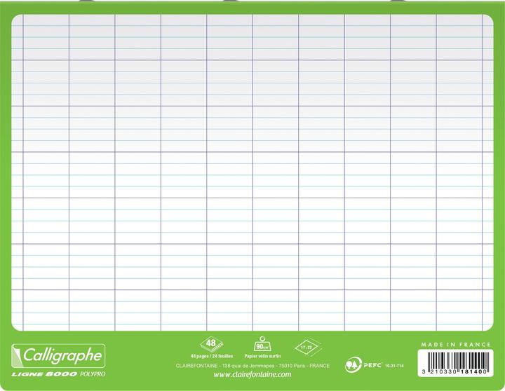 Image du produit Clairefontaine Ligne 8000 POLYPRO