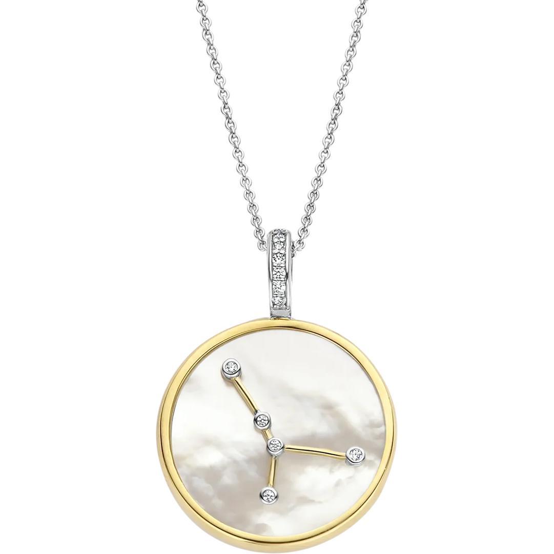 Ti Sento Milano, Halsschmuck, Kette, (925er Silber, Perle)