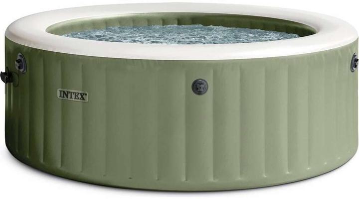 Intex 4-PERSON OLIVE GREEN ROUND BUBBLE SPA SET 28426SZ