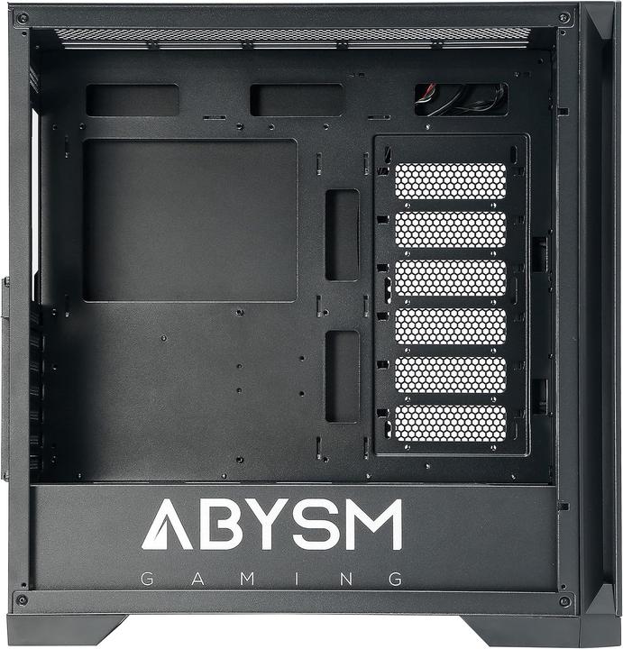 Actual product image Abysm Gaming Danube Mura BX300 Black ARGB (ATX, ITX, mATX)