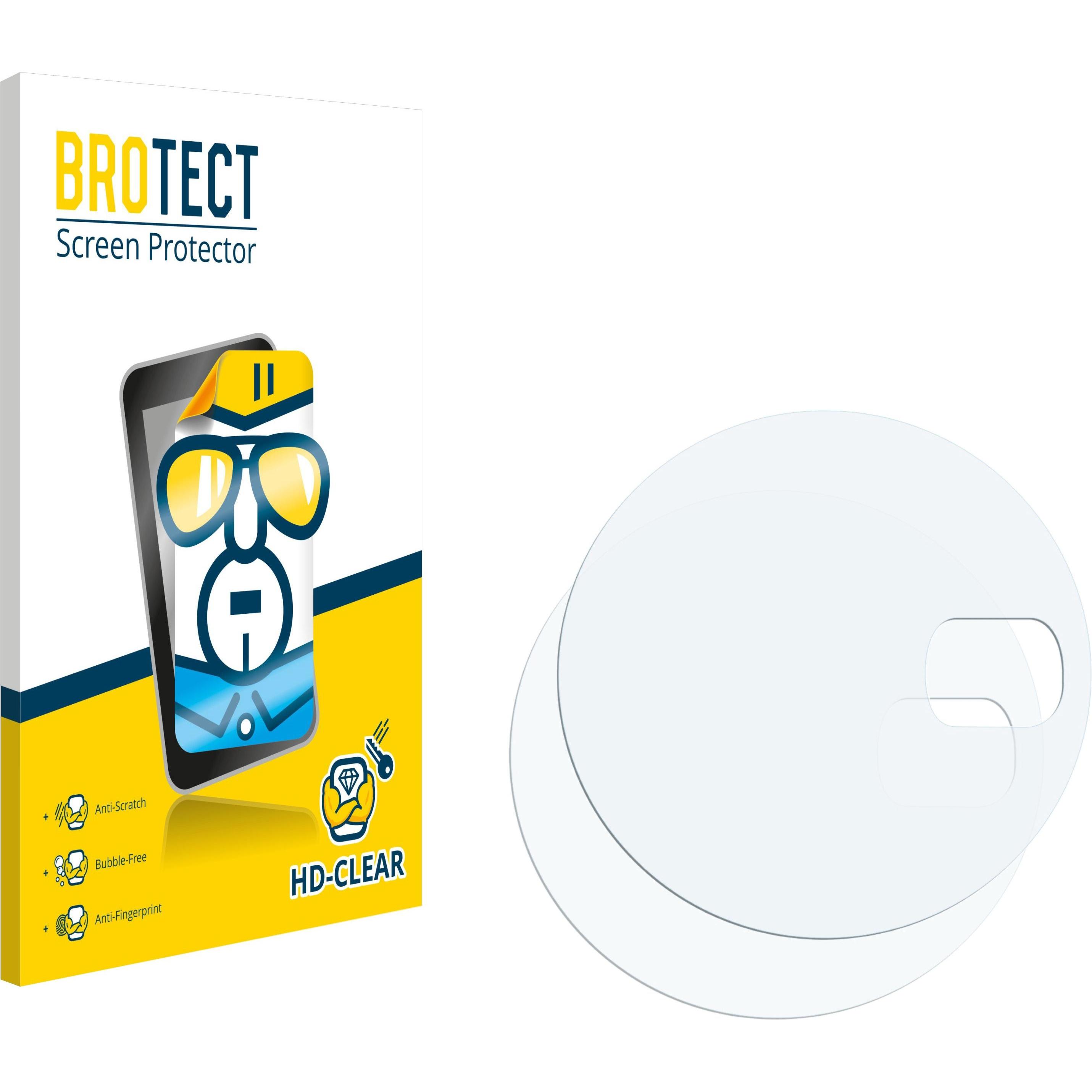 BROTECT Pellicola Trasparente, Pellicola protettiva per smartwatch, Trasparente