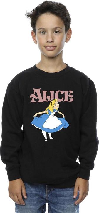 Actual product image Disney Boys Alice In Wonderland Take A Bow Sweatshirt (116)