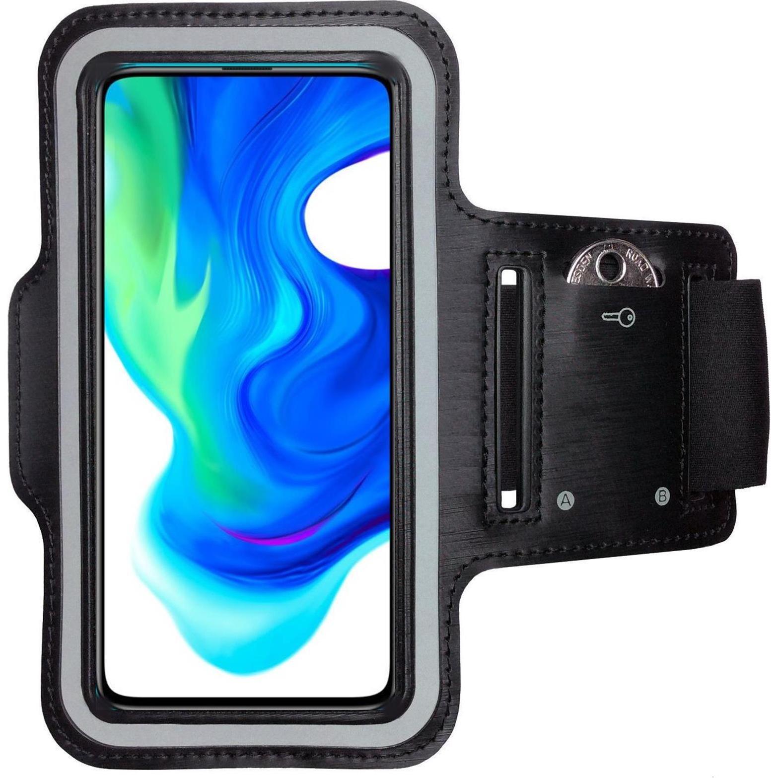 CoverKingz Sportarmband für Xiaomi Poco F2 Pro, Smartphone Sportarmband, Schwarz