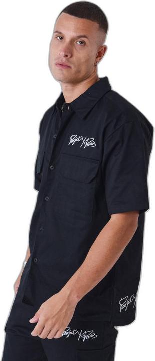 Immagine prodotto Project X Paris Camicia a tinta unita con tasche (XL)