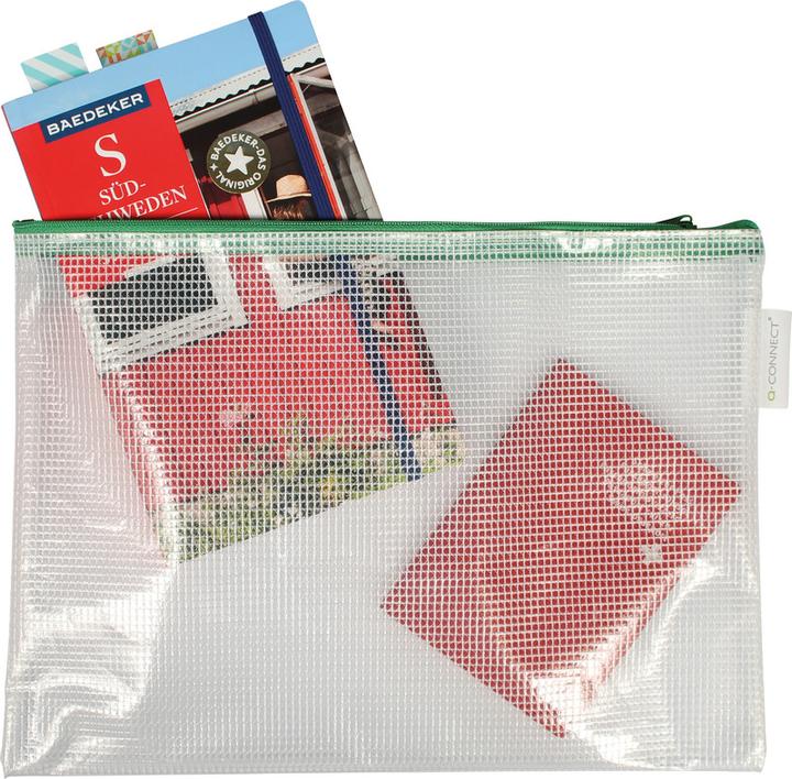 Actual product image Q-Connect Zip pockets (Document & Wallet)