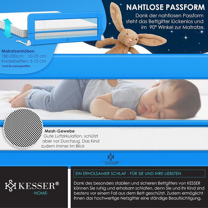 Actual product image Kesser Bettschutzgitter klappbar