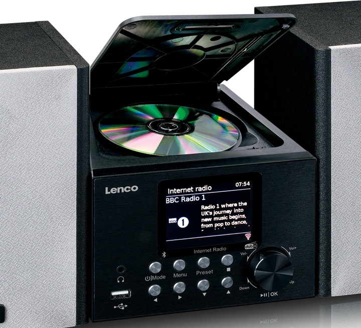 Actual product image Lenco MC-250 (Bluetooth, 1x 12 W)