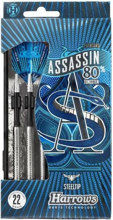 Image du produit Harrows Assassin Darts 80% Steeltip (22 g)