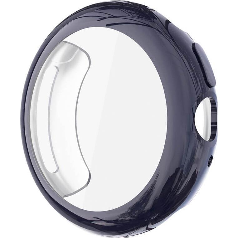 Cover-Discount Google Pixel Watch 4 - 41mm - Gummi Schutz Case Metall-Look, Accessori per smartwatch, Blu