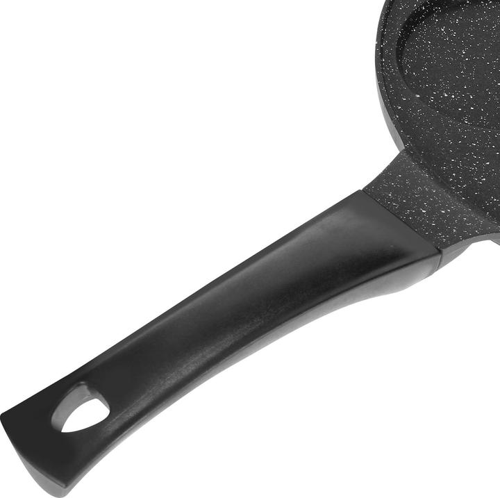 Immagine prodotto Cheffinger Padella per pancake 26 cm per 4 persone Rivestimento in marmo con manico ergonomico (26 cm, Padella di crêpe)