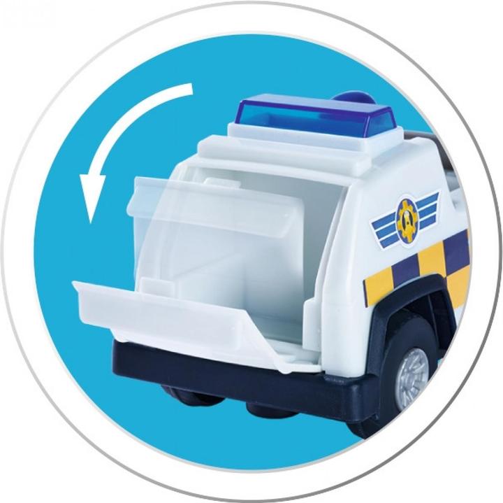 Immagine prodotto Simba Brandweerman Sam Politie 4x4 Jeep met Speelfiguur