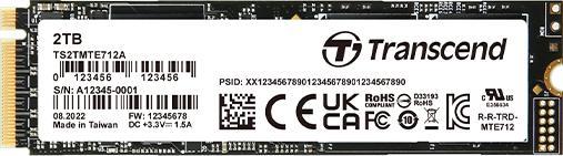 Produktbild Transcend 2TB M.2 2280 PCIe Gen4x4 NVMe 3D TLC BiC (2000 GB, M.2 2280)