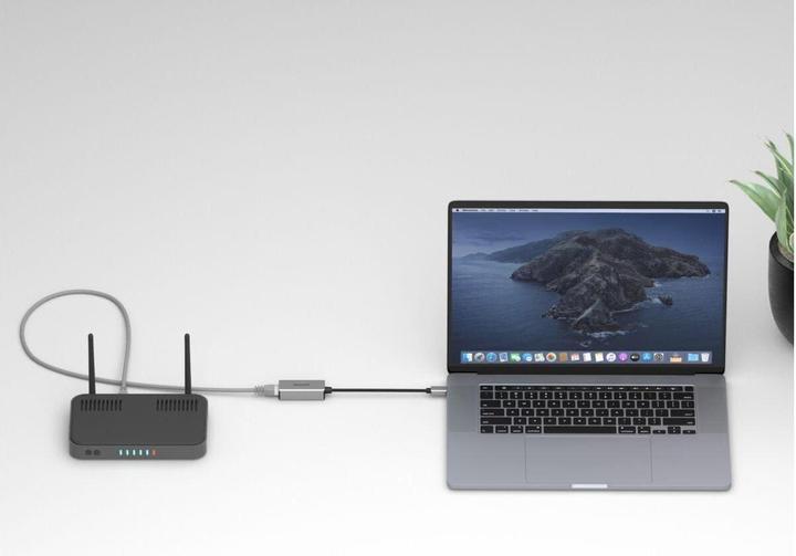 Actual product image Marmitek Adapter Connect USB-C > Ethernet (USB-C)