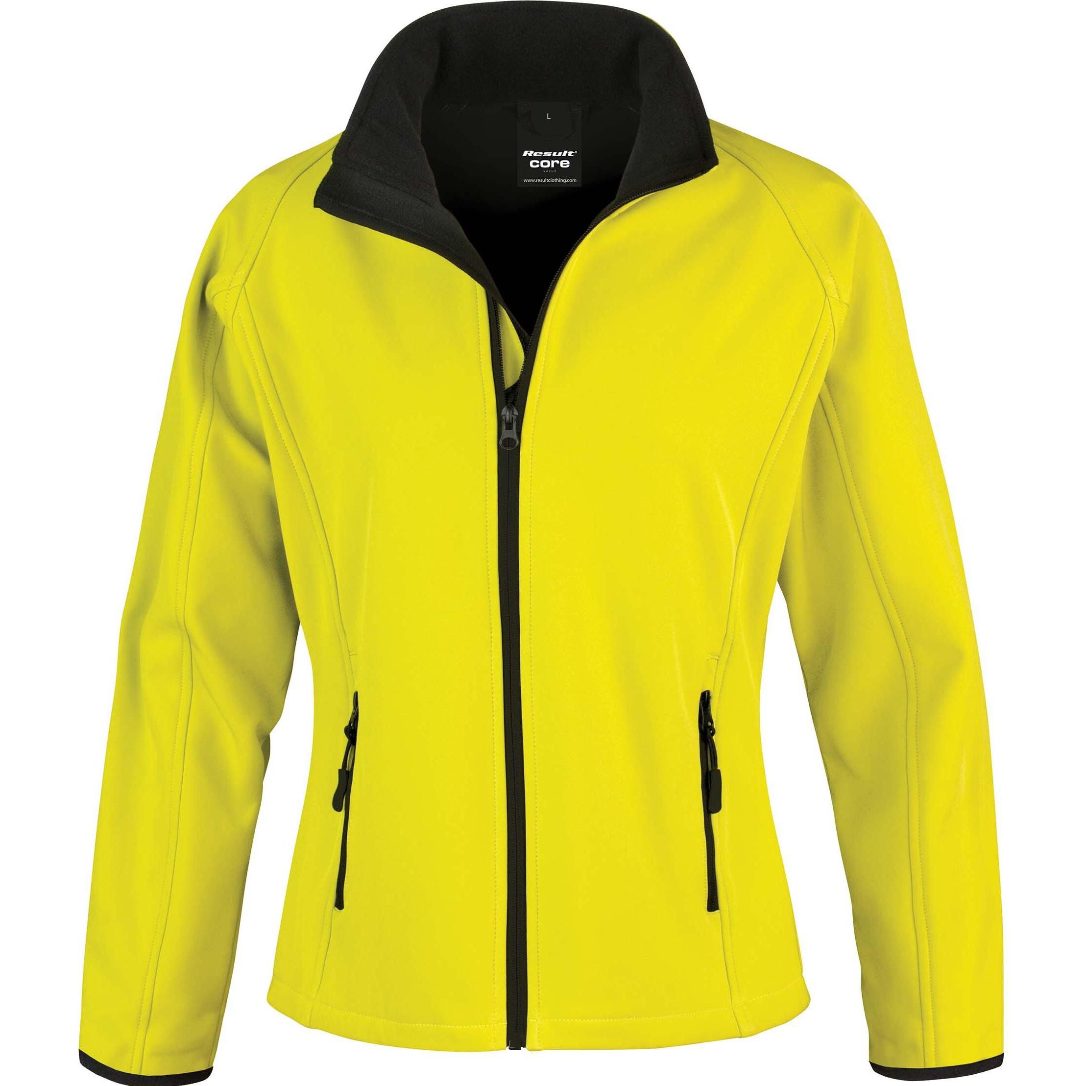 Regatta, Damen, Jacke, Softshell Damen Printable (XL), Gelb, XL