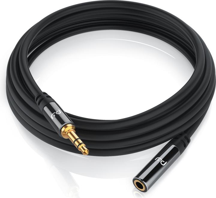 Produktbild Primewire 3,5mm Klinke Audio Kabel, AUX, HiFi Audio Klinkenkabel / Verlängerungskabel (7.50 m, 3.5mm Klinke (AUX))