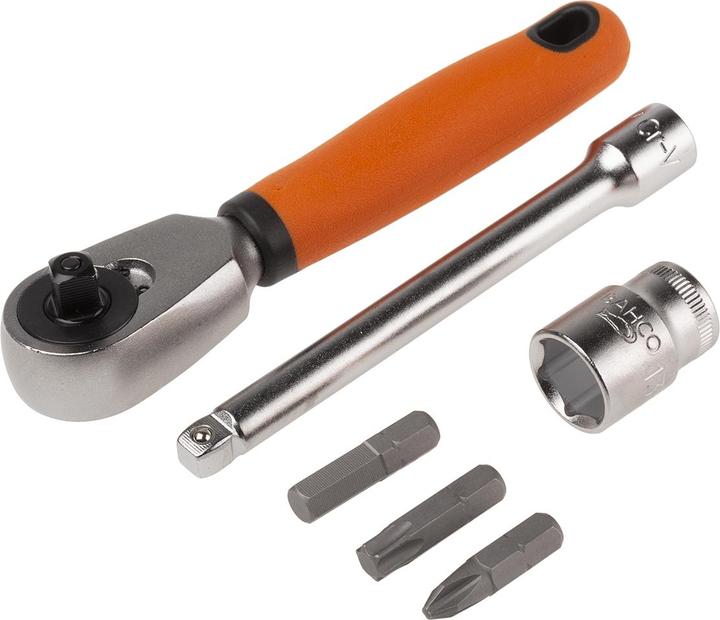 Produktbild Bahco Steckschlüssel-Satz (6 mm, 5.5 mm, 7 mm, 5 mm, 4.5 mm, 4 mm)
