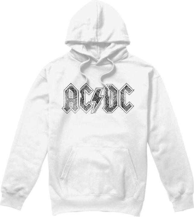 Immagine prodotto AC/DC Felpa con Cappuccio Logo Paisley Uomo (XL)